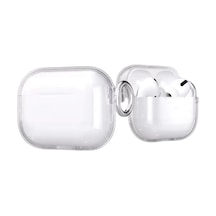 Movenchy Apple   Uyumlu  Airpods Pro 2 2.nesil Shell Kılıf - Şeffaf