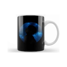 Bts V Tae Silhouette Blue Galaxy Circle Brush Army Kpop Kupa Bardak Porselen Karışık