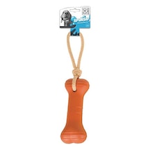 M-pets Splash Bones Halatlı Köpek Oyuncağı Turuncu 43x8x5 Cm 244-50071.01 Renkli