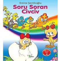 Soru Soran Civciv-Beyaz Seri 4 - Emine Şenlikoğlu - Fidan