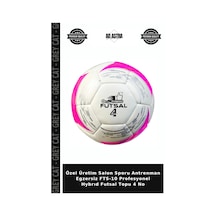 Özel Üretim Salon Sporu Antrenman Egzersiz Fts-10 Profesyonel Hybrıd Futsal Topu 4 No Çok Renkli