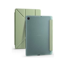 Samsung Galaxy Uyumlu Tab S6 Lite Sm-p610 10.4" Kılıf Kalem Bölmeli Standlı Katlanabilir Kalemlikli Silikon Kılıf