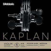 D'Addario Ks311W 4/4M Kaplan Non Whistling Keman Tek Tel (E)