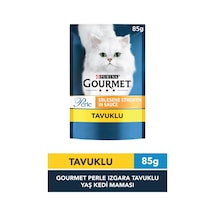 Purina Gourmet Perle Izgara Tavuklu Pouch Yetişkin Kedi Yaş Maması 85 G