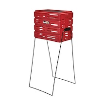 Ballport 80 Kırmızı Tenis Topu Toplama Sepeti