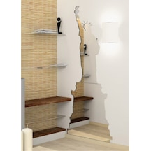 M3 Decorium Özgürlük Heykeli Dekoratif Ayna