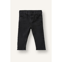 Defacto Pamuklu Regular Fit Jean Pantolon Erkek Bebek D2518a526aunm40 Siyah-nm40