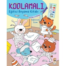 Kodlamalı Boyama Eğlenceli Evim - Sincap Kitap