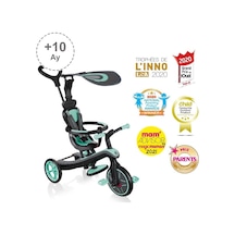 Globber Explorer 4 in 1 3 Tekerlekli Bisiklet Mint Yeşili