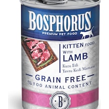 Bosphorus Kuzu Etli Yavru Kedi Maması 6 x 415 G