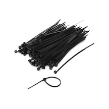 Mutlusan 3.6x250 Siyah Kablo Bağı 100 Lü