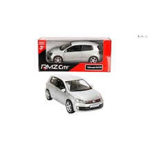 Göçmen 1:32 Rmz City Avrupa Serisi Die Cast Çek Bırak Model Araba - Gri Volkswagen Golf Gti