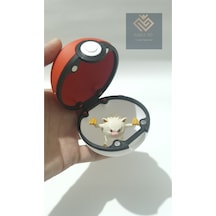 Pokemon Mıknatıslı Poke Topu Mankey Hediyeli
