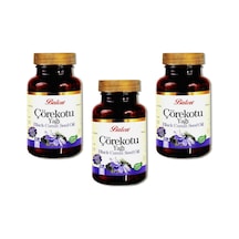 3 Adt Balen Çörekotu Yağı 80 Kapsül 1000 Mg. Çörek Otu