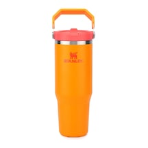 Stanley Iceflow Flip Straw Pipetli Termos 0,89 L Turuncu Turuncu
