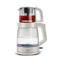 Glass Tea Xl 2 İn 1 Cam Çay Makinesi Ve Kettle Starlight
