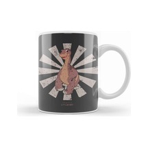 Littlefoot Retro Japanese Land Before Time Kupa Bardak Porselen Karışık