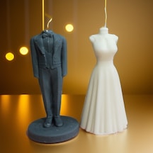 Gelin İle Damat Kokulu Mum