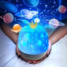 Gece Lambası Çocuk Projektör,360 Dönebilen Ayarlanabilir Rüyalı Atmosfer Gece Lambası Projektör Lambası Yatak Odası Farklı Dünyalar Diğer