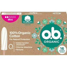 O.b Organic Coton Mini Tampon 16'lı