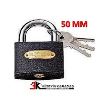 Trı-ckler Asma Kilit Gri 50 Mm