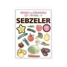 Renkli ve Eğlenceli Çıkartmalar - Sebzeler- Parıltı Yayınları