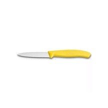 Victorinox 6.7636.l118 8cm Sarı Tırtıklı Soyma Bıçağı
