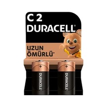 Duracell Alkalin C Orta Boy Pil