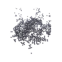 Koyu Gri Siyah Tonunda 4 Mm Basık Dünya Akrilik Boncuk Akseuar Takı Malzeme 25 Gr