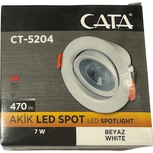 Cata Ct-5204 7w 6400k Beyaz Işık Akik Sıva Altı Led Spot 4 Adet