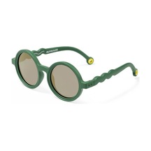 Olivio&co Classic Round Toddler Güneş Gözlüğü - Cactus Green Çok Renkli