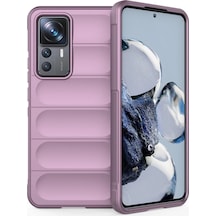 Xiaomi Mi 12t Pro Kılıf Optimum Silikon - Mor