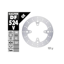 Yamaha X-city 250 Arka Fren Diski 240 Mm 2007 2016 Arası Galfer Yuvarlak Sabit Çelik Disk