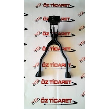 Bisiklet Ortadan Motor Tip Çatal Ayak Siyah