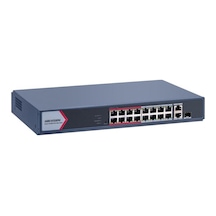 Ds-3e1318p-eı/m Smart Managed Eı 100mbps 16 Port Fast Ethernet Poe Switch Smart Managed Cloud Management