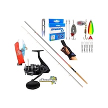 Okuma Wave Power 4000 270cm 10-35gr Red Zoom Turna Spin Olta Takımı Seti