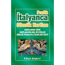 Pratik İtalyanca Sözcük Kartları- Beşir Kitabevi