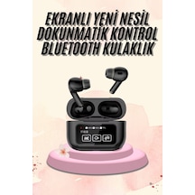 Yeni Nesil Pro Ekranlı Bluetooth Kulaklık 5.0 Bluetooth Kulak Içi