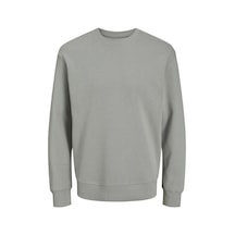 Jack & Jones Jjestar Basıc Sweatshirt 12208182 Gri