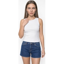 LOFT Slim Fit Kadın Bluz K.kol Lf2043630 Q1.v1 Beyaz