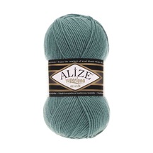 Alize Süperlana Klasik El Örgü İpi 5 Li Paket - 164-azur