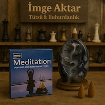 Darshan İncense Meditasyon Geri Akış Tütsü 10 Adet Çok Renkli