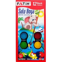Fatih Sulu Boya 12 Renk  S-12
