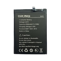 Hikıng A43 Pil Batarya 4500 Mah + Tamir Seti