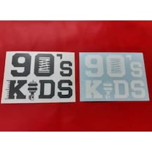 90 Kids Sticker - 90'S Kids Sticker - Kelebek Cam Sticker (481698105)
