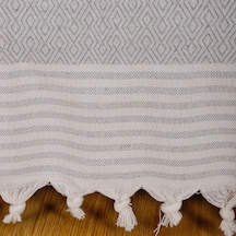 Buldan İşi %100 Organik Pamuk Koltuk Örtüsü 170x210 Cm Koltuk Şalı Çekyat Kanepe Örtüsü