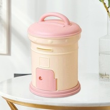 Lijinxu Magideal Posta Kutusu Kumbara Masa Üstü Süsleme Raf Pembe