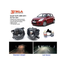 Suzuki Swift 2005-2011 Beyaz Led Xenon Sis Farı Seti