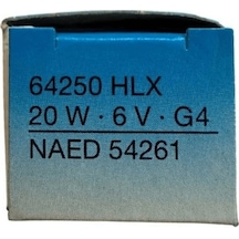 Osram 64250 Hlx 20w 6v G4 Duylu Esb Halojen Ampul