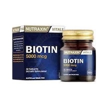 Nutraxin Biotin 5000 Mcg Takviye Edici Gıda 30 Tablet